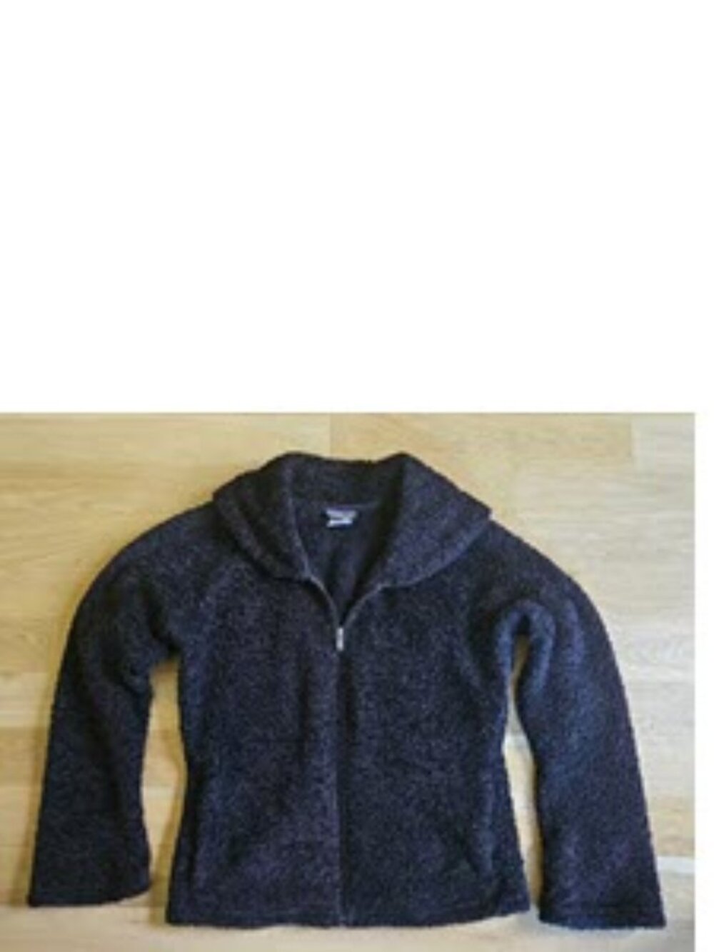 Patagonia Women's Synchilla Fleece Jacket Black Full Zip XL